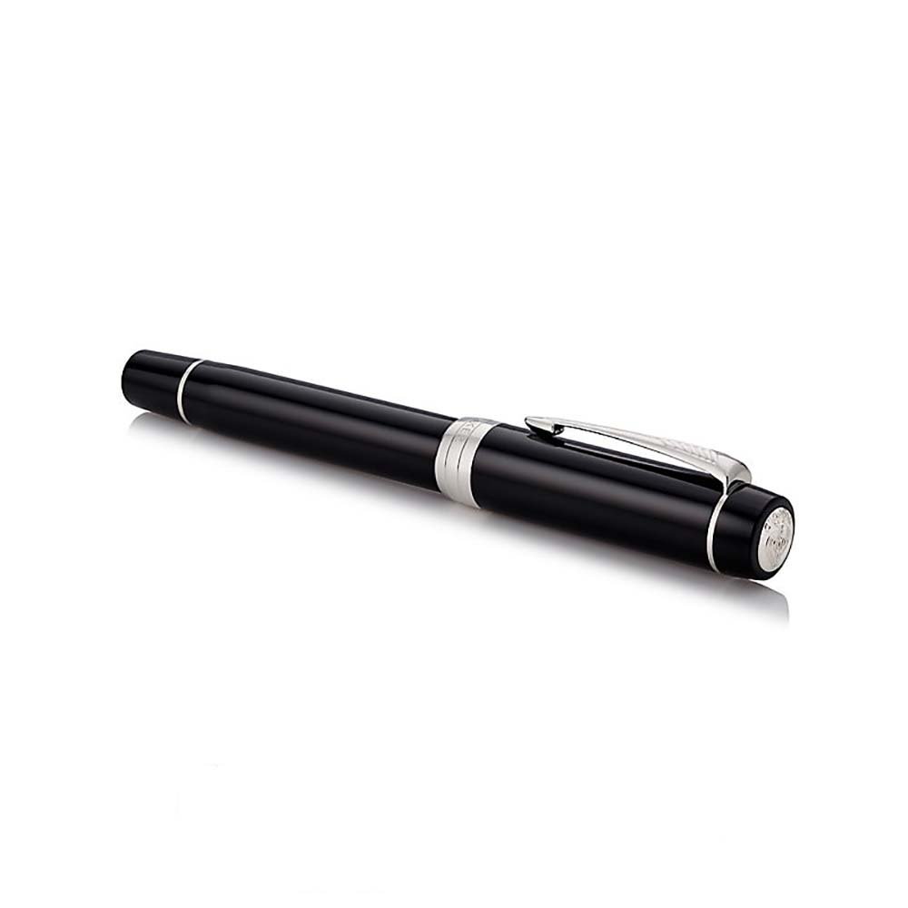 Parker Duofold Black PT Centennial Fountain pen | Appelboom.com